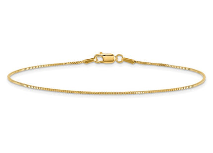 14k Yellow Gold Bracelets Style BOX095 - Classique Jewelry Inc.