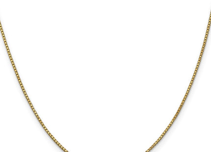14k Yellow Gold Chains Style BOX100 - Classique Jewelry Inc.
