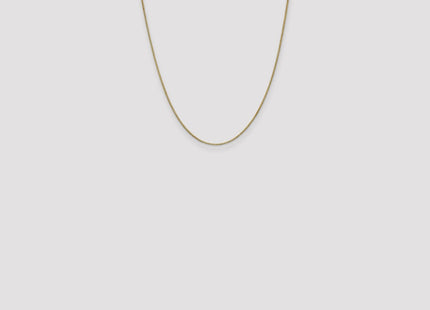 14K Box with Lobster Clasp Chain (Style BOX100-22)