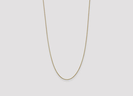 14K Box with Lobster Clasp Chain (Style BOX100-28)