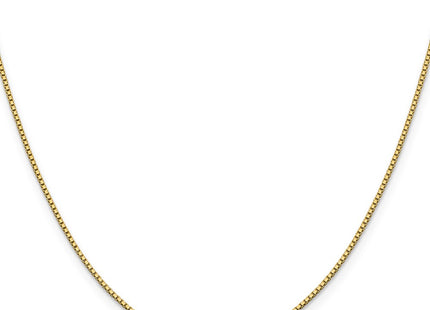 14k Yellow Gold Chains Style BOX105 - Classique Jewelry Inc.