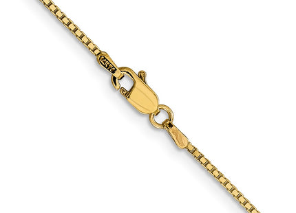 14k Yellow Gold Chains Style BOX105 - Classique Jewelry Inc.
