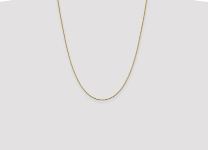 14k Yellow Gold Chains Style BOX105 - Classique Jewelry Inc.