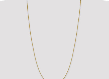 14k Yellow Gold Chains Style BOX105 - Classique Jewelry Inc.