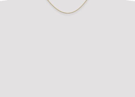14k Yellow Gold Chains Style BOX110 - Classique Jewelry Inc.