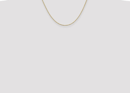 14k Yellow Gold Chains Style BOX110 - Classique Jewelry Inc.