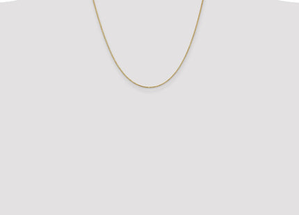 14k Yellow Gold Chains Style BOX110 - Classique Jewelry Inc.