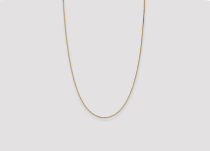 14k Yellow Gold Chains Style BOX110 - Classique Jewelry Inc.