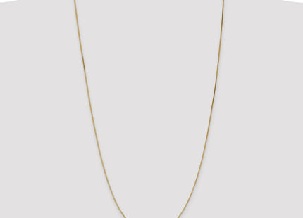 14k Yellow Gold Chains Style BOX110 - Classique Jewelry Inc.