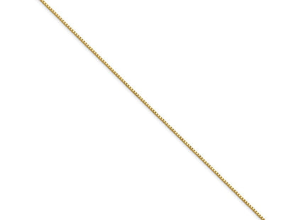 14K . Box with Lobster Clasp Bracelet (Style BOX110-7)
