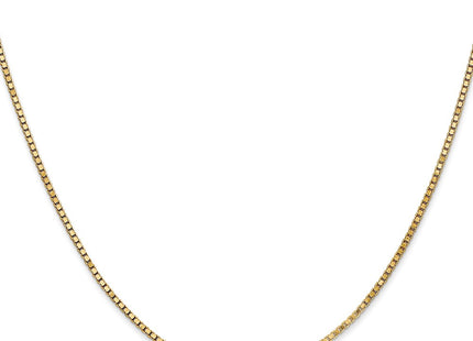 14k Yellow Gold Chains Style BOX125 - Classique Jewelry Inc.