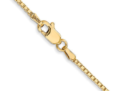 14k Yellow Gold Chains Style BOX125 - Classique Jewelry Inc.