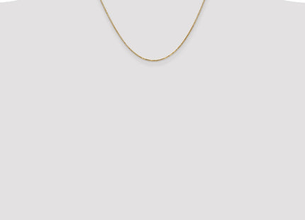 14k Yellow Gold Chains Style BOX125 - Classique Jewelry Inc.