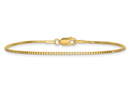 14k Yellow Gold Bracelets Style BOX125 - Classique Jewelry Inc.