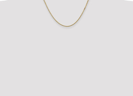 14K Box with Lobster Clasp Chain (Style BOX150-18)