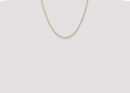 14K Box with Lobster Clasp Chain (Style BOX150-20)