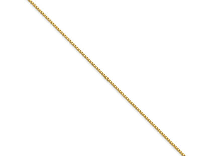 14K . Box with Lobster Clasp Bracelet (Style BOX150-7)