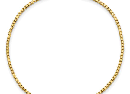 14K . Box with Lobster Clasp Bracelet (Style BOX150-7)