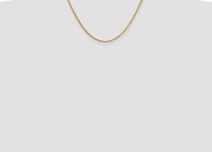 14K Box with Lobster Clasp Chain (Style BOX200-18)