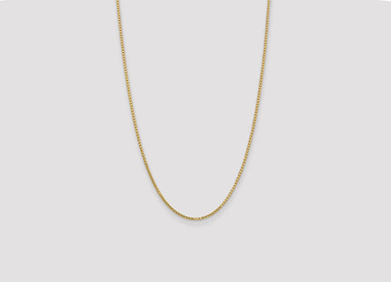 14K Box with Lobster Clasp Chain (Style BOX200-26)