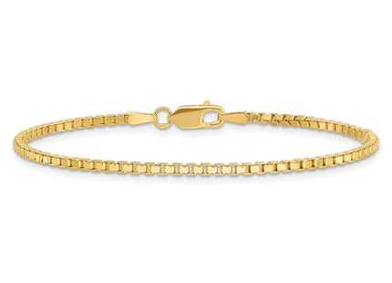 14k Yellow Gold Bracelets Style BOX200 - Classique Jewelry Inc.