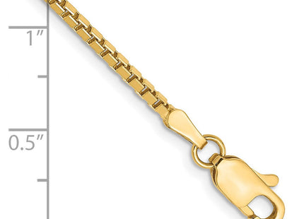 14K . Box with Lobster Clasp Bracelet (Style BOX200-7)