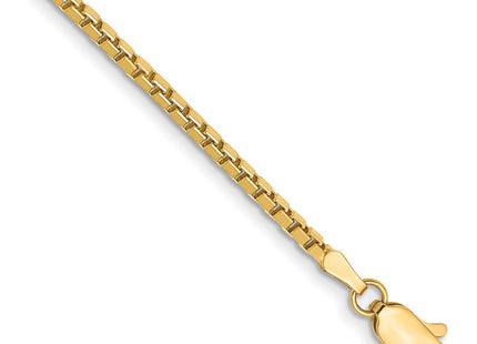 14k Yellow Gold Bracelets Style BOX200 - Classique Jewelry Inc.