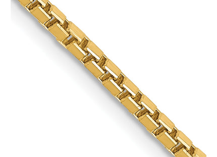 14k Yellow Gold Chains Style BOX200 - Classique Jewelry Inc.