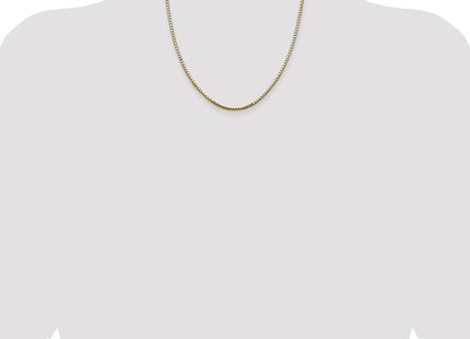 14k Yellow Gold Chains Style BOX250 - Classique Jewelry Inc.