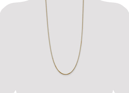 14k Yellow Gold Chains Style BOX250 - Classique Jewelry Inc.
