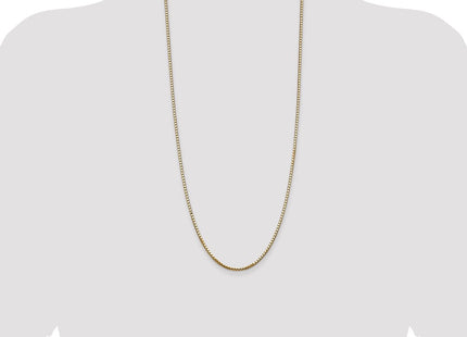 14K Box with Lobster Clasp Chain (Style BOX250-30)