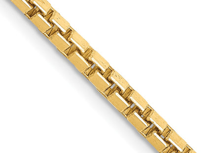 14k Yellow Gold Chains Style BOX250 - Classique Jewelry Inc.