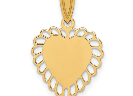 14k Yellow Gold Pendants Style C1010 - Classique Jewelry Inc.