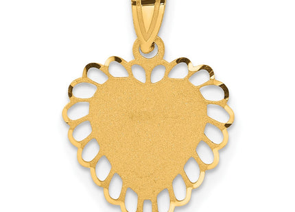 14k Yellow Gold Pendants Style C1010 - Classique Jewelry Inc.