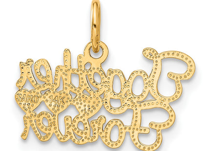 14k Yellow Gold Jewelry Style C1037 - Classique Jewelry Inc.