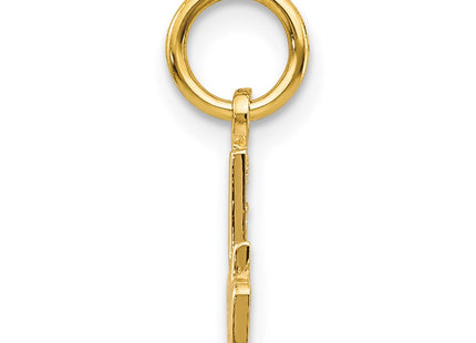 14K gold charm, alternate view