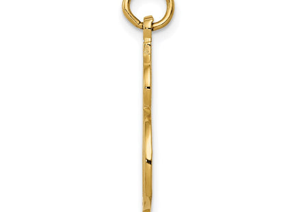 14k Dollar Sign Charm (Style C1085)