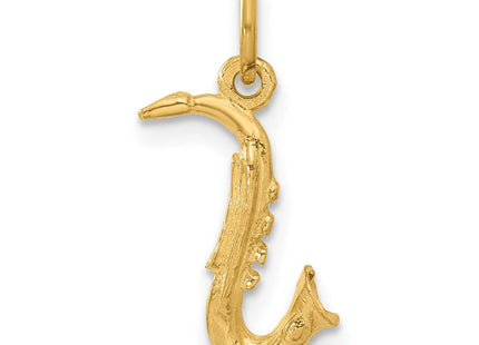 14K gold charm, another view
