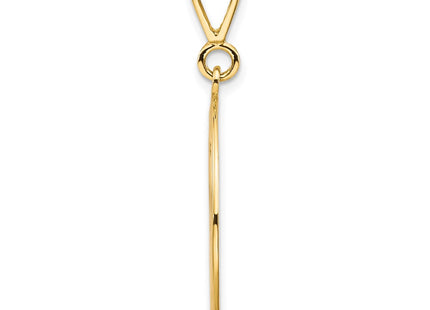 14k Yellow Gold Pendants Style C1097 - Classique Jewelry Inc.