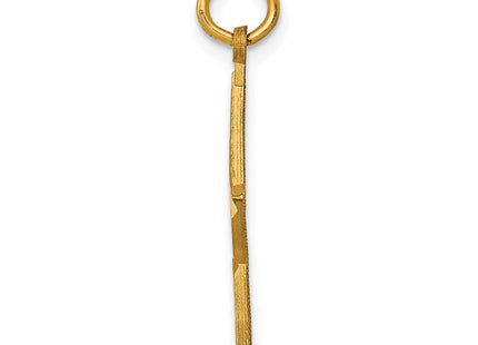 14k Diamond-cut Star Charm (Style C1115)