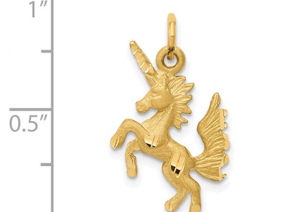 14K gold charm, another view