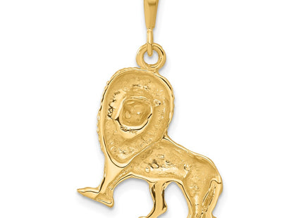 14K gold charm, another view