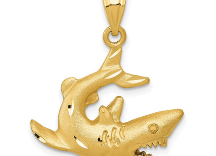 14K gold pendant