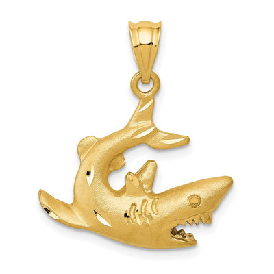 14K gold pendant