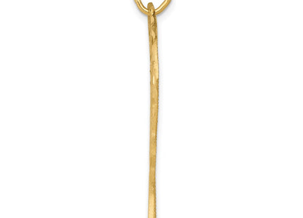 14K gold charm, alternate view