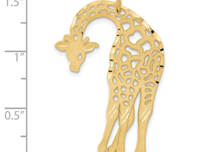 14K gold charm, further view