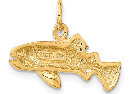 14k Fish Charm (Style C1192)