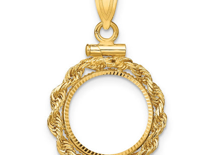 14K gold pendant