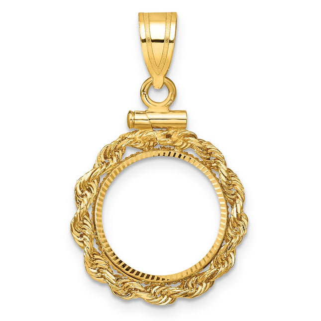 14K gold pendant