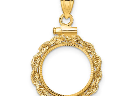 14K gold pendant